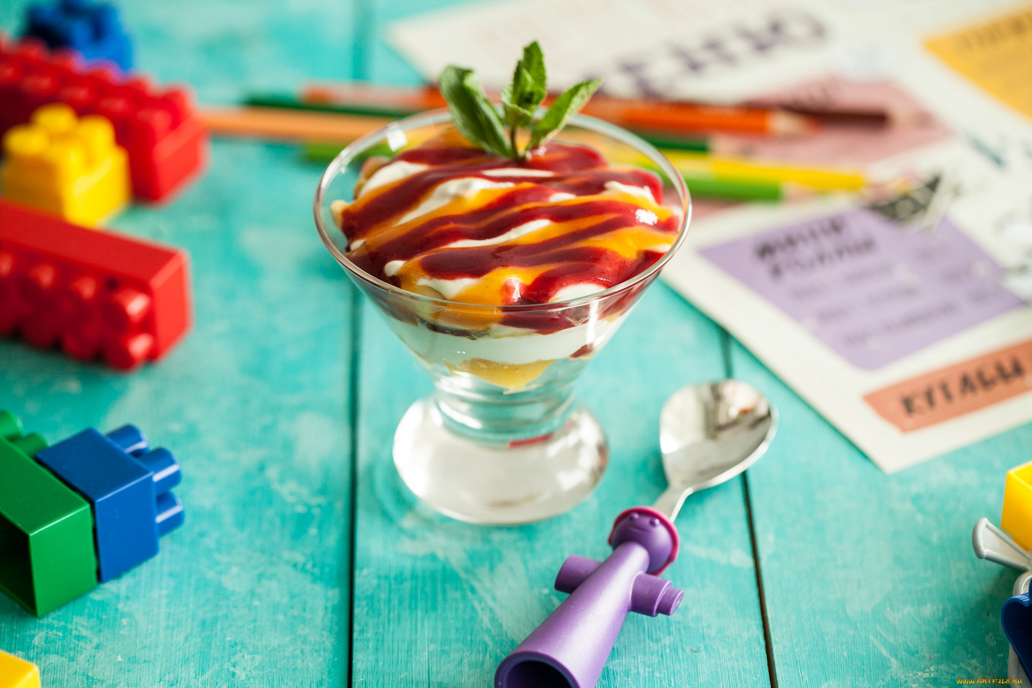 , ,  , , , , , , blueberries, strawberries, dessert